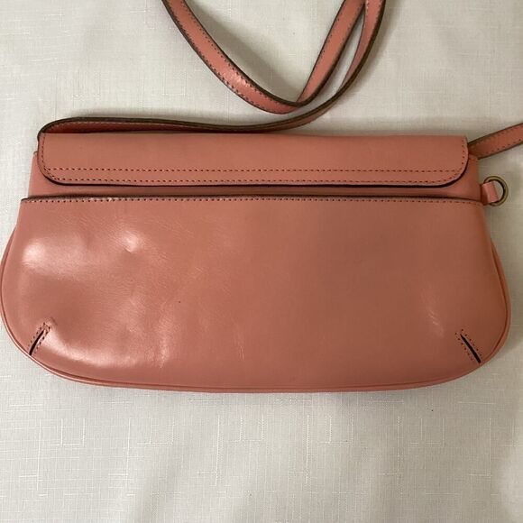 Patricia Nash Caprina Distressed Leather Crossbody/Clutch - Picture 2 of 12